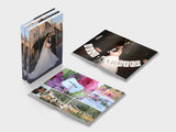 Wedding photo album- A4 portrait format - layflat -design 4