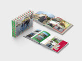 Soft paper travel photo book - A5 landscape format - design 8