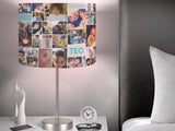 Personalized babies' photos lamp shade - design 2.