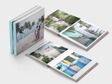 Honeymoon photo book - square format - Layflat