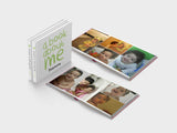A book about me - little baby photo book - mini square format - lay-flat
