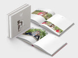 Wedding guest book - square format - soft paper - design 2