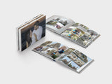 Honeymoon photo book - A5 Landscape format - soft paper