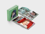 Baby photo album - mini square format - soft-paper