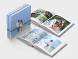 Wedding photo book - square format - soft paper - design 3