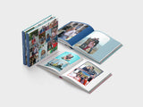 anniversay photo book - small square format - Layflat