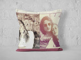 Love photo cushion with loving couple photos.