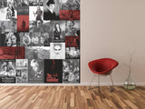 Customized Hollywood movies wall art.