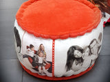 Personalized Christmas Poufs