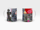 Custom Happy Birthday Ceramic Mug - Design 1 